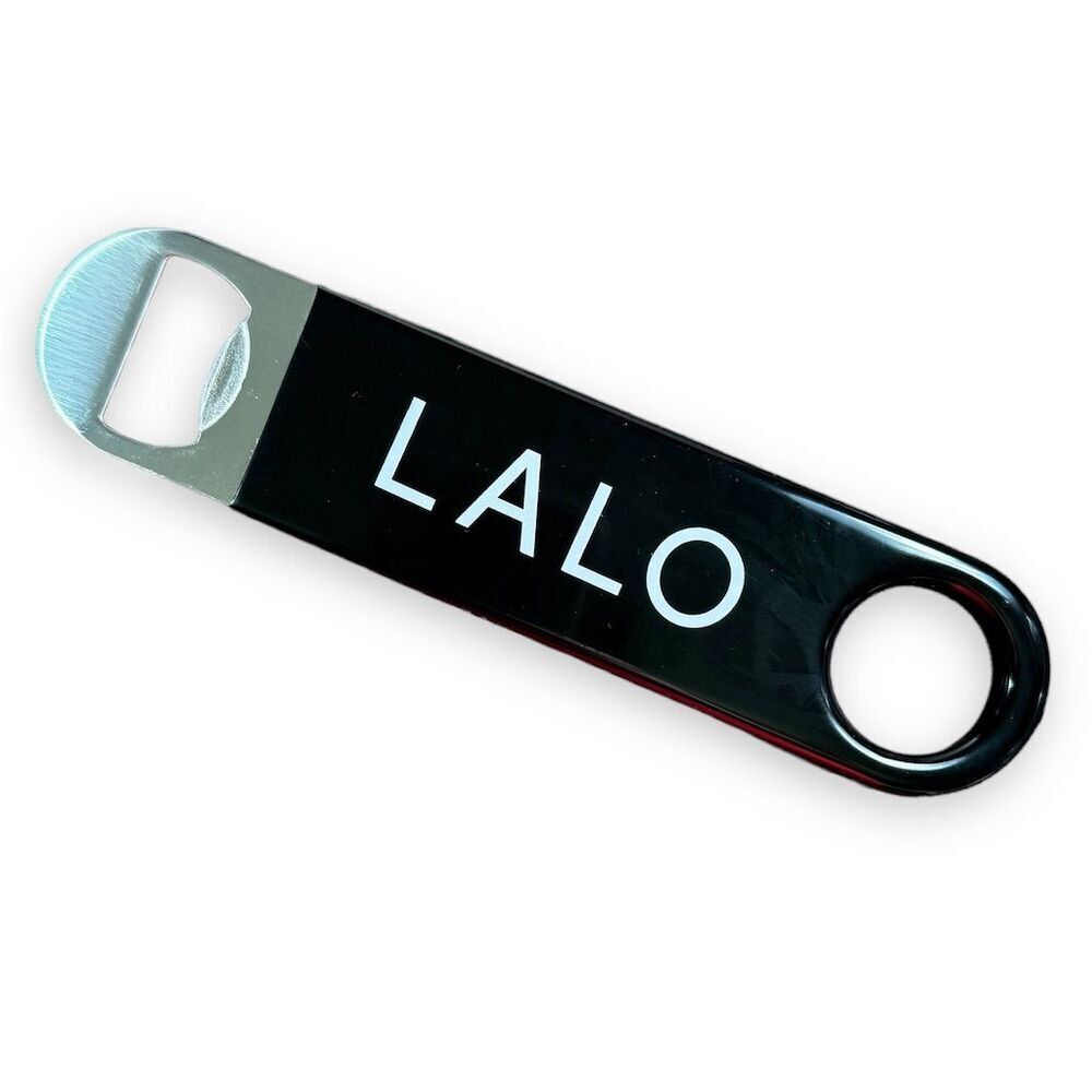 LALO‎ Tequila Bartender Black Speed Bottle Opener with Handle Heavy Duty Metal